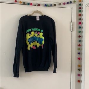 Black sweatshirt pull over